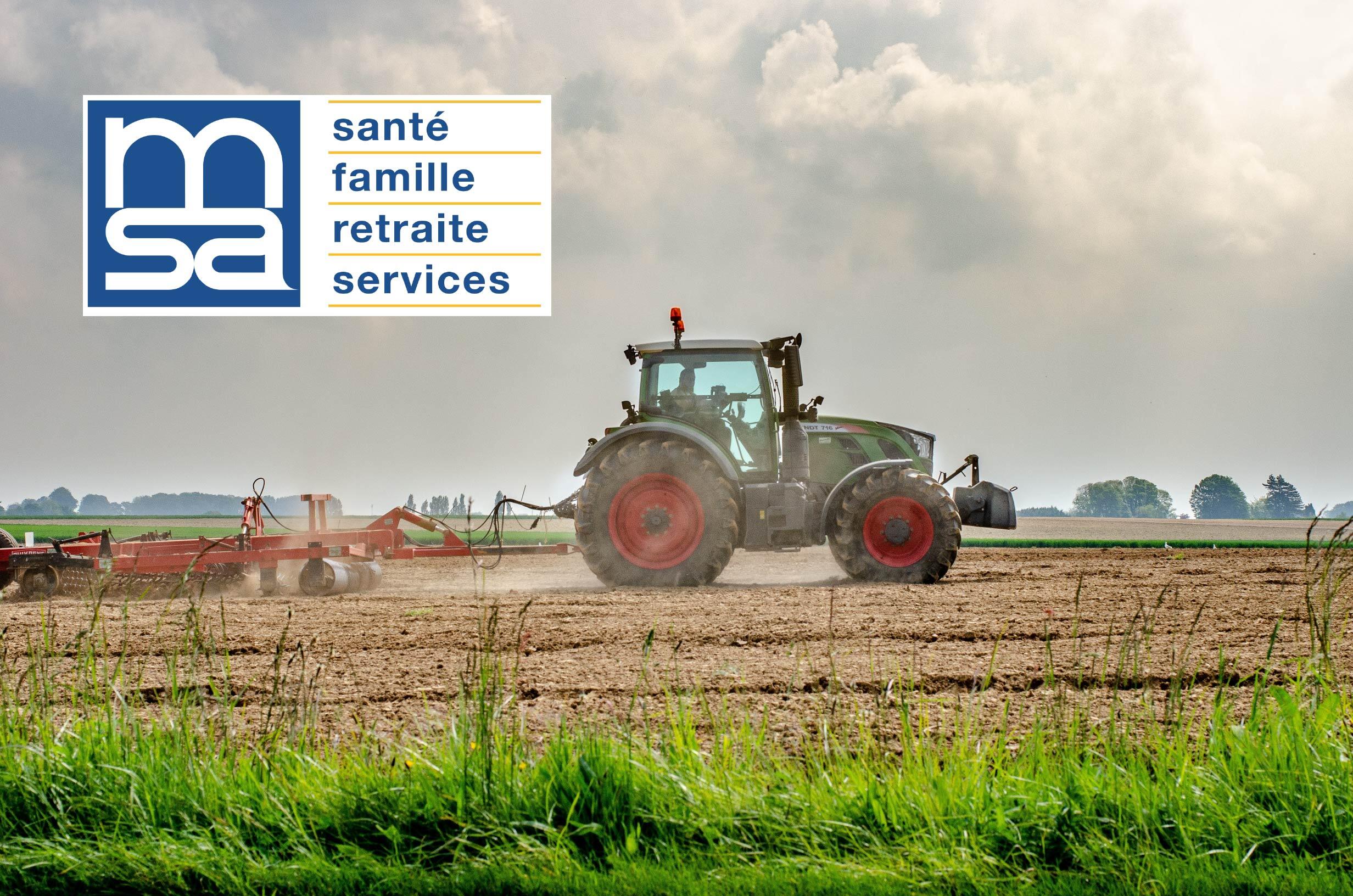 tracteur agricole dispositifs aide MSA